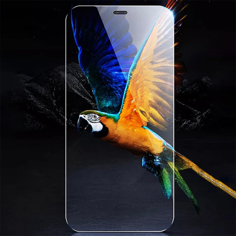 4PCS Full Cover Tempered Glass For iPhone 11 12 13 14 15 Pro Max Screen Protector For iPhone 11 12 13 14 15 Plus Glass Film