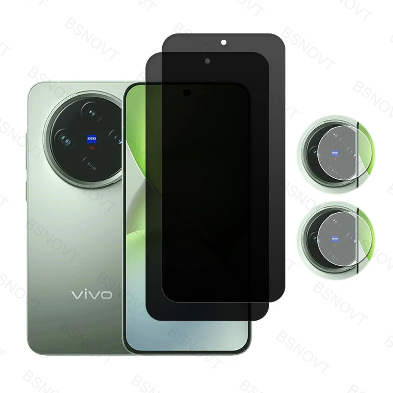 Privacy Tempered Glass For Vivo X200 Pro Mini Privacy Screen Protector Vivo X200 Pro Mini Len Glass For Vivo X200 Pro Mini Glass