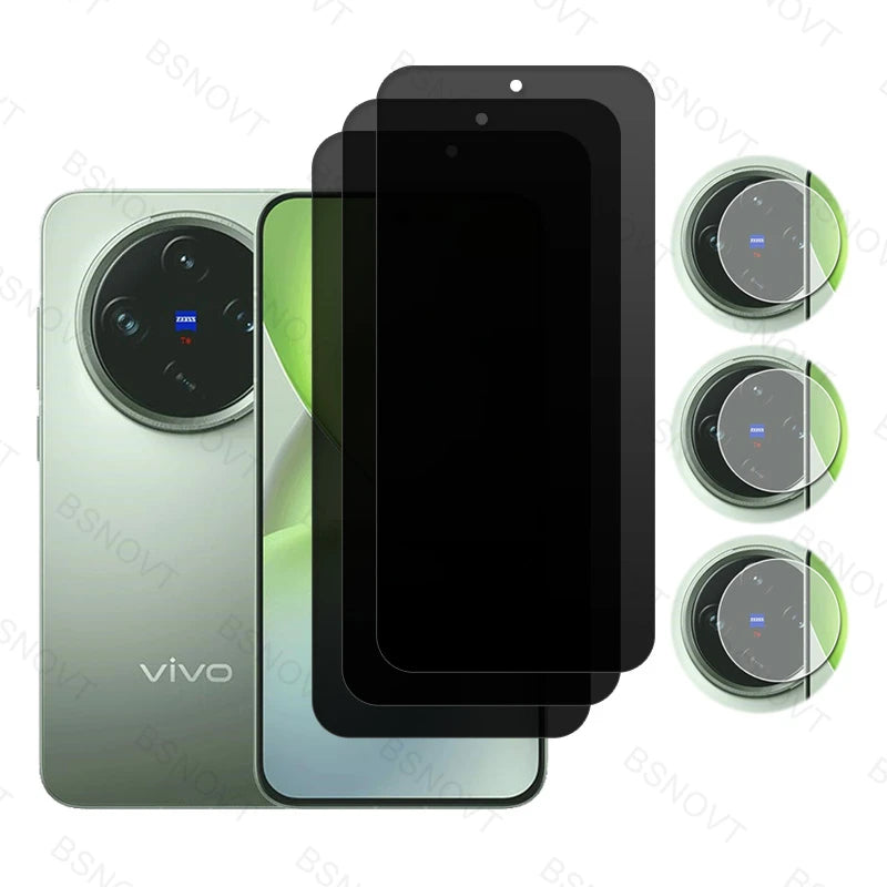 Privacy Tempered Glass For Vivo X200 Pro Mini Privacy Screen Protector Vivo X200 Pro Mini Len Glass For Vivo X200 Pro Mini Glass