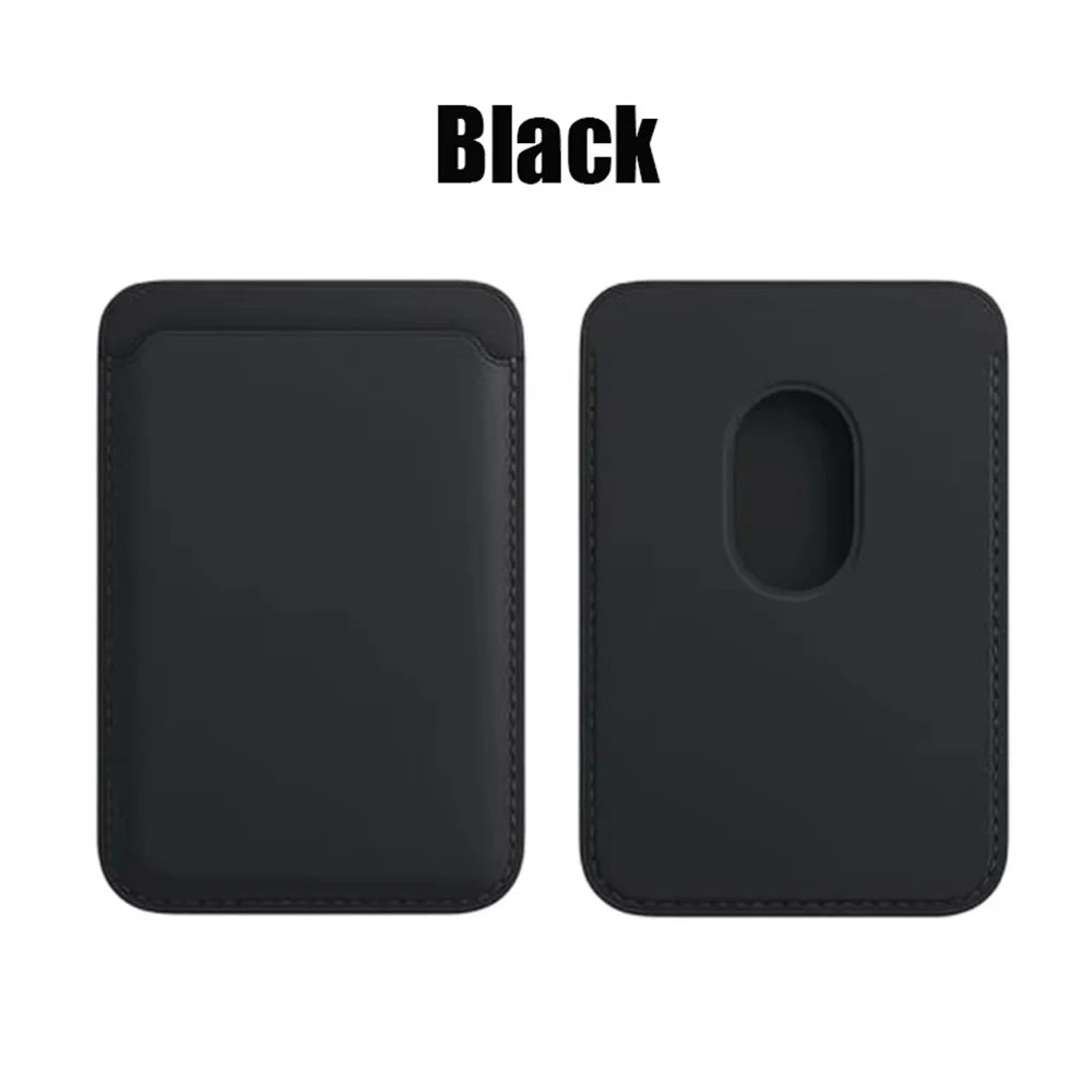 Magnetic Leather Wallet Case for iPhone 15Pro 14 13 16 Pro Max Magsafe Card Holder Luxury Phone Cover Protective Bag Accessories